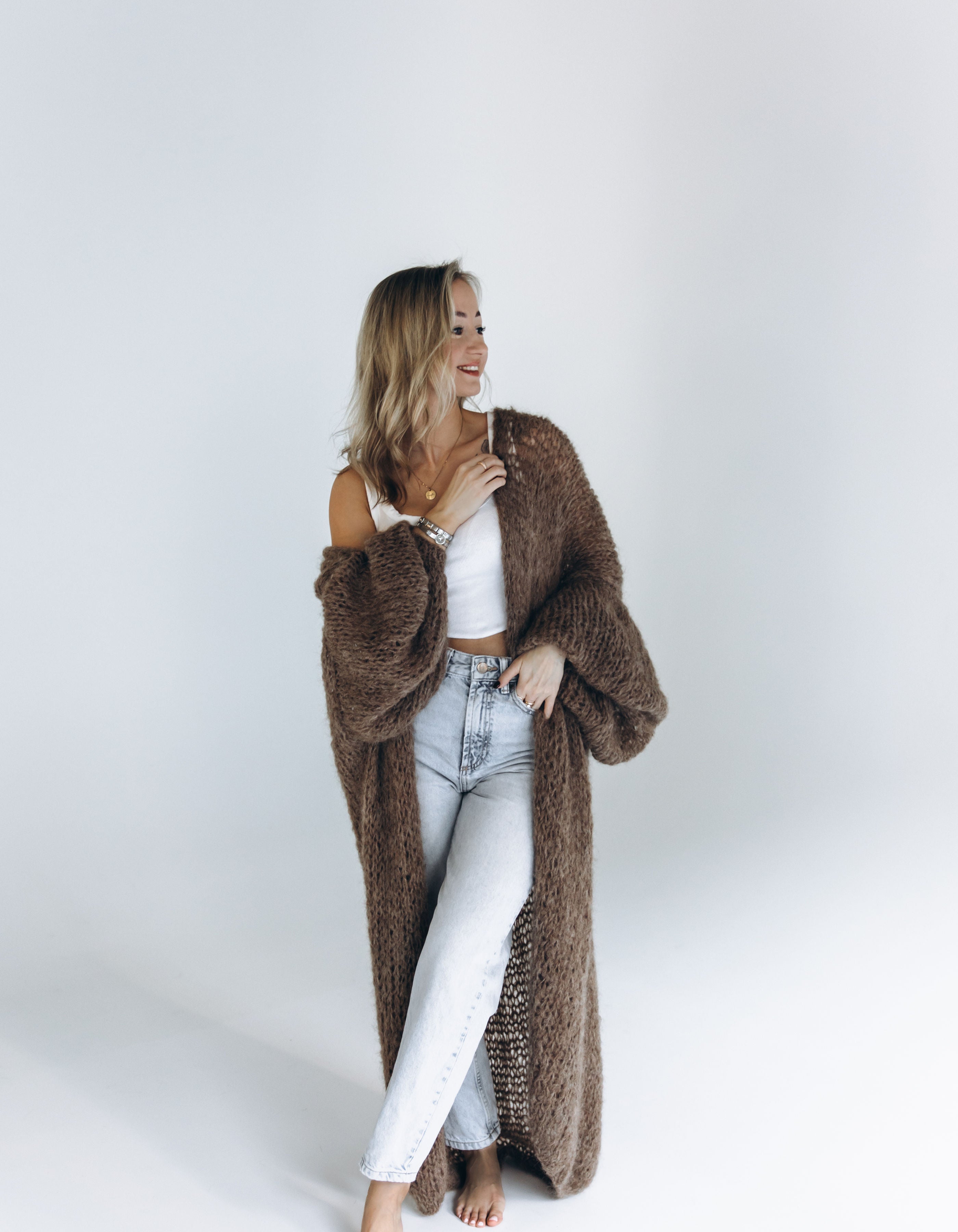 Kardigan extra long Softy